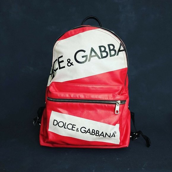 Dolce & Gabbana Logo Multicolor Backpack main image 5